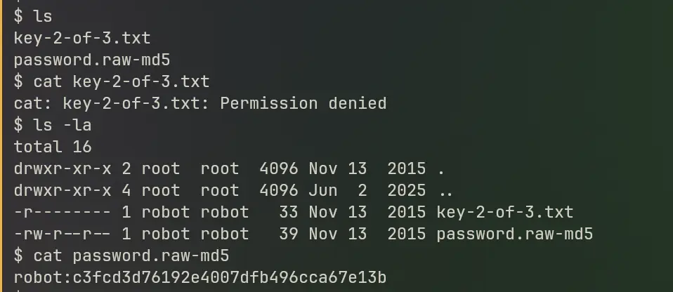 Robot Home Directory