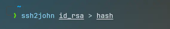 Patching hex conversion in ssh2john