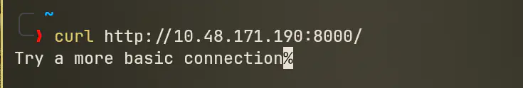 Curl Response