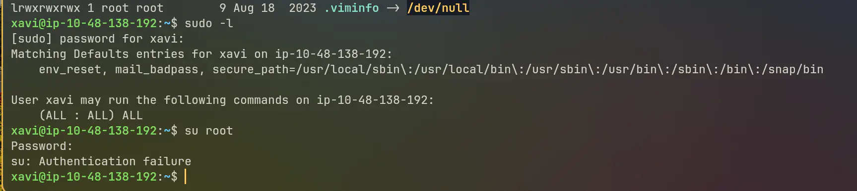 Sudo Sudo -i Root Flag